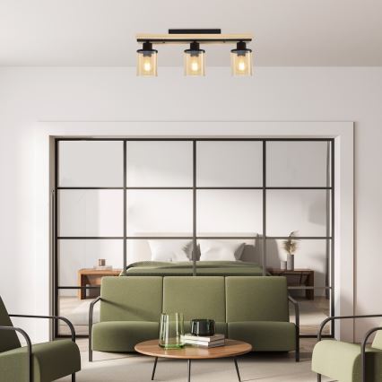 Rabalux - Plafonier fix 3xE27/230V