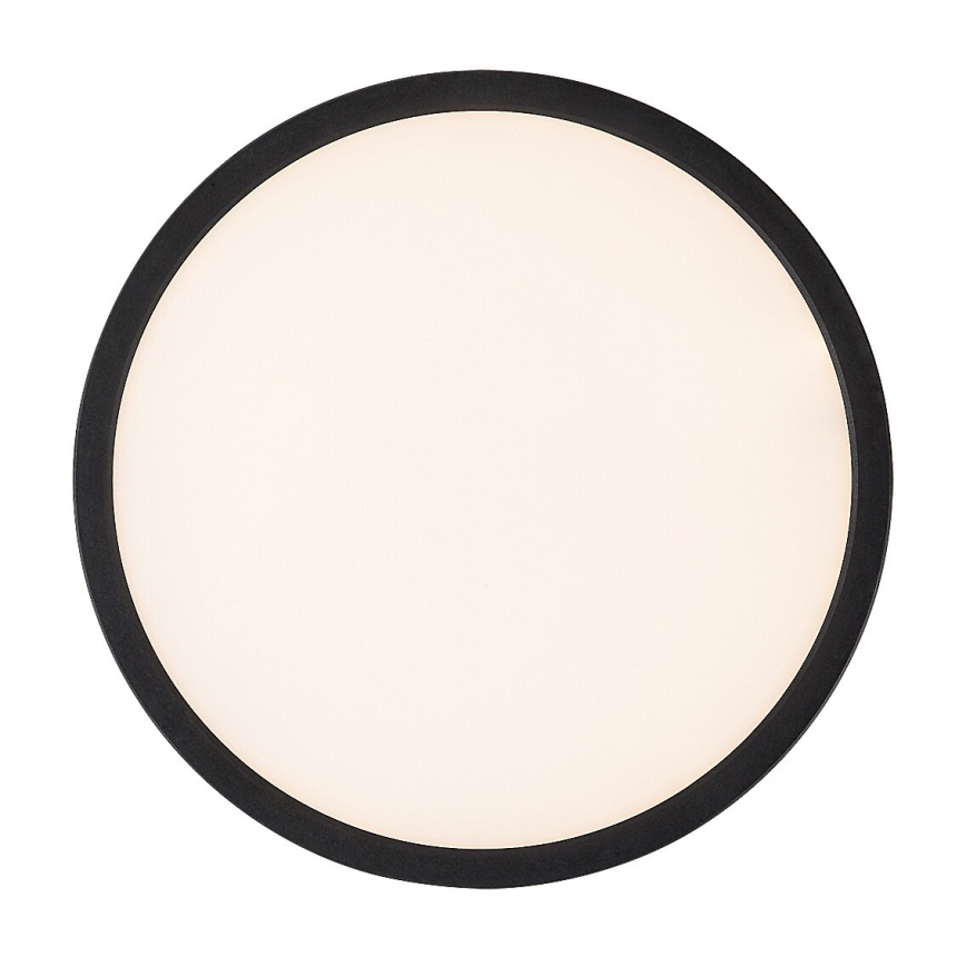 Rabalux - Iluminação de teto LED LED/36W/230V 3000/4000/6000K diâmetro 50 cm preto