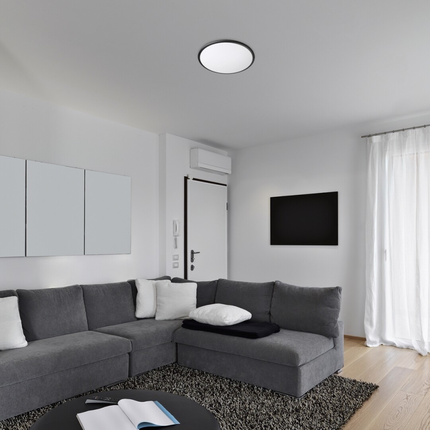 Rabalux - Luminária de Teto LED LED/18W/230V 3000K preta 27 cm