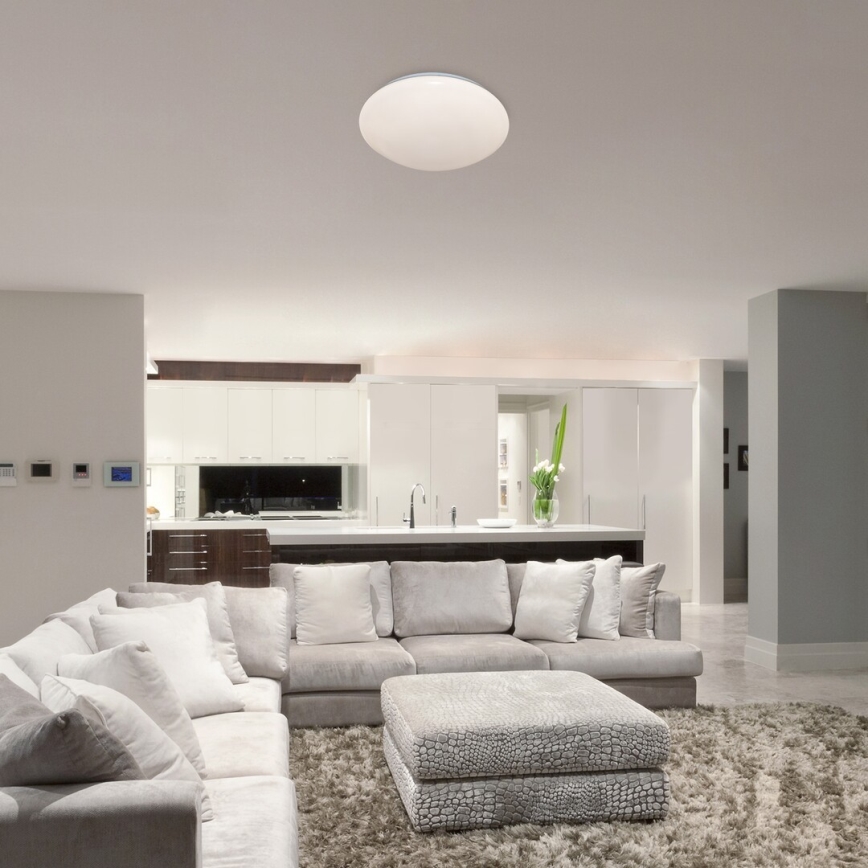 Rabalux - Luminária de Teto LED com Sensor LED/24W/230V IP44 4000K diâmetro 38 cm