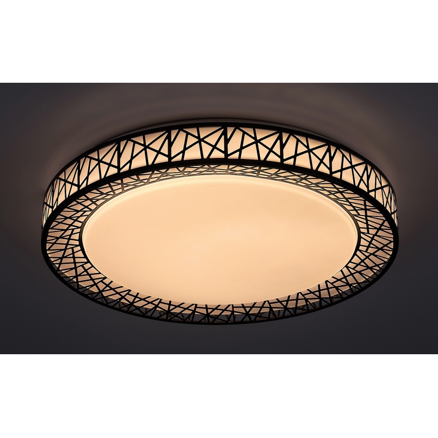 Rabalux - Candeeiro de teto LED regulável LED/48W/230V 3000-6500K com comando remoto, Ø 49 cm