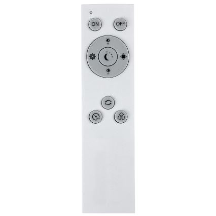 Rabalux - Candeeiro de teto LED regulável LED/48W/230V 3000-6500K com comando remoto, Ø 49 cm