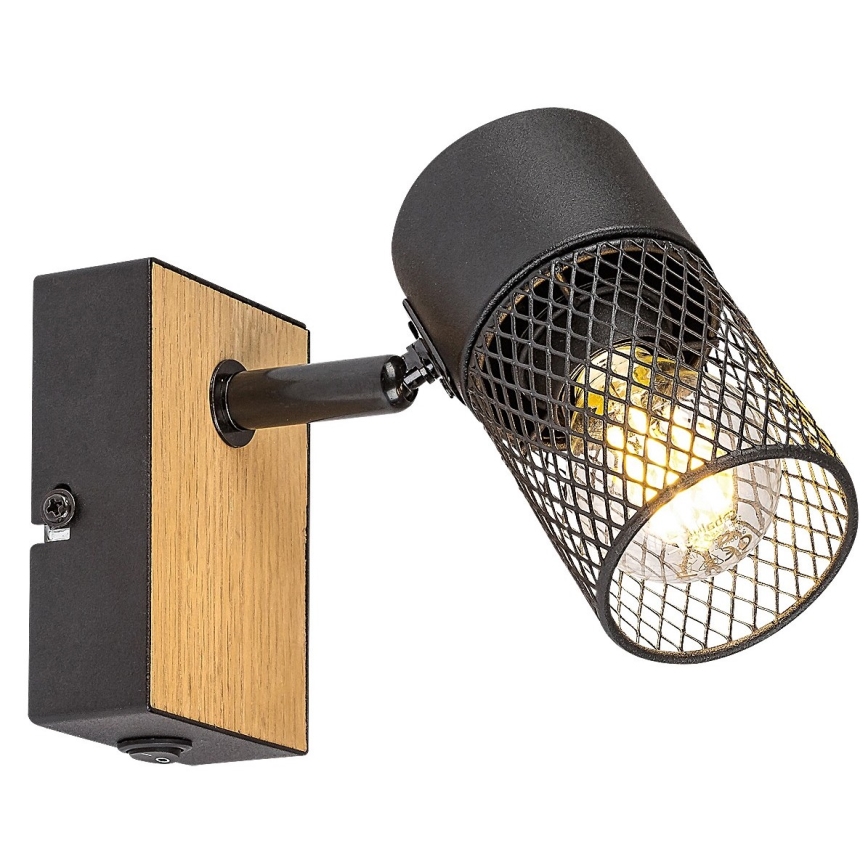 Rabalux - Foco de parede 1xE14/40W/230V carvalho