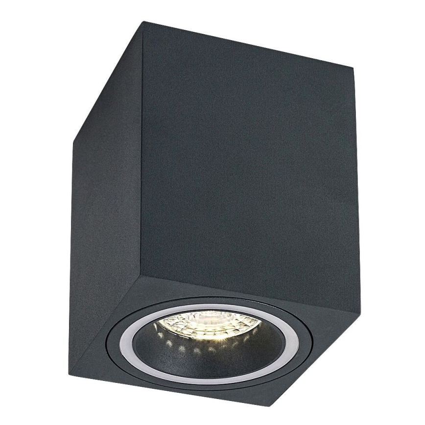 Rabalux - Foco 1xGU10/25W/230V angular antracite