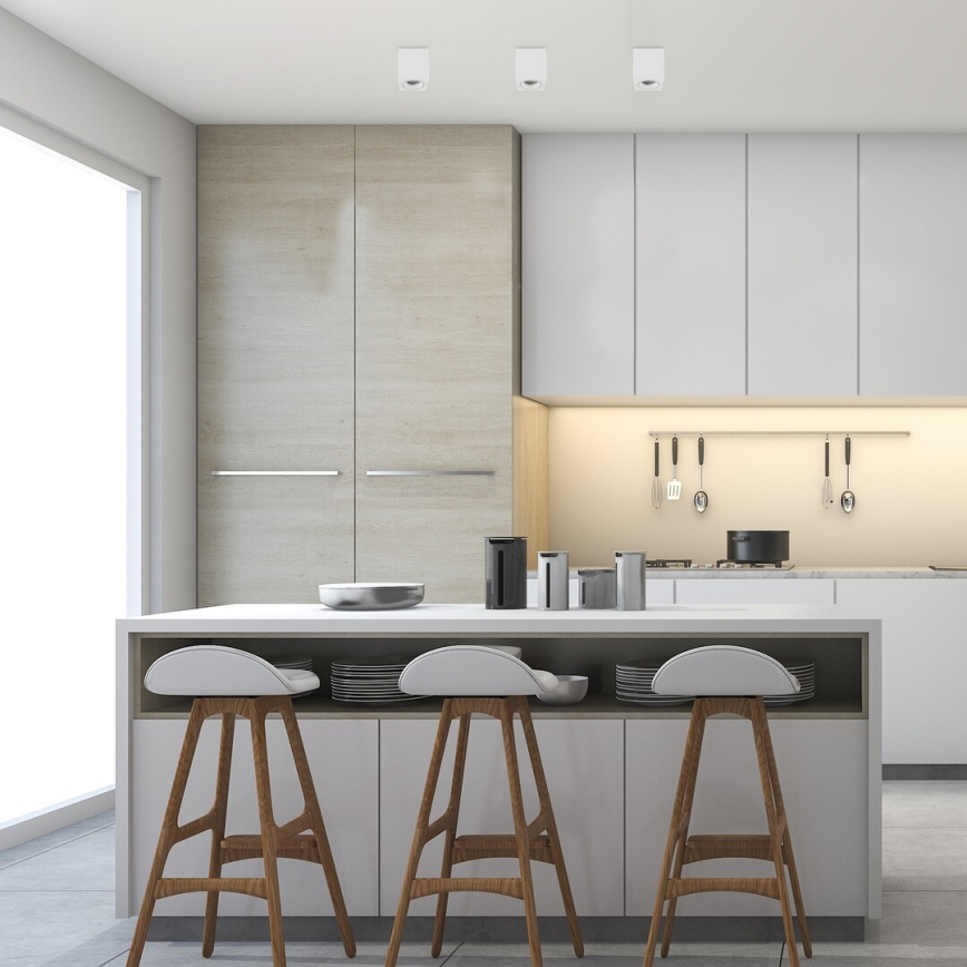 Rabalux - Foco 1xGU10/25W/230V angular branco