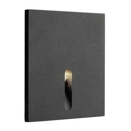 Rabalux - Iluminação para escadas exteriores LED LED/3W/230V IP54 3000K preto