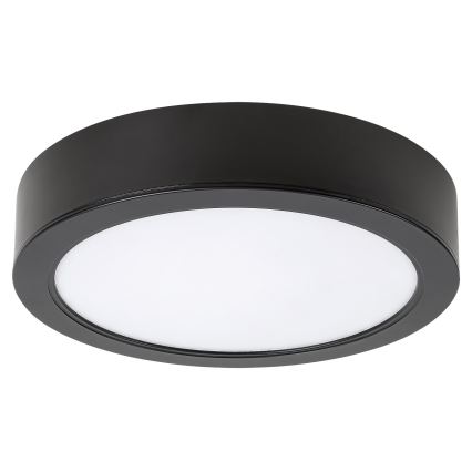 Rabalux - Iluminação de teto LED LED/7W/230V 4000K diâmetro 12 cm preto