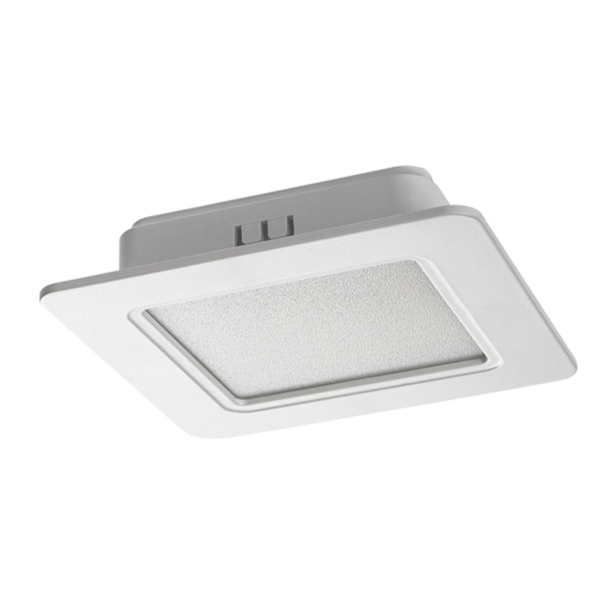 Rabalux - Foco de encastrar LED LED/3W/230V 9x9 cm branco