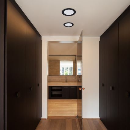 Rabalux - Foco de encastrar LED LED/18W/230V diâmetro 22 cm preto