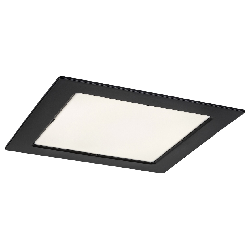 Rabalux - Foco de encastrar LED LED/18W/230V 22x22 cm preto