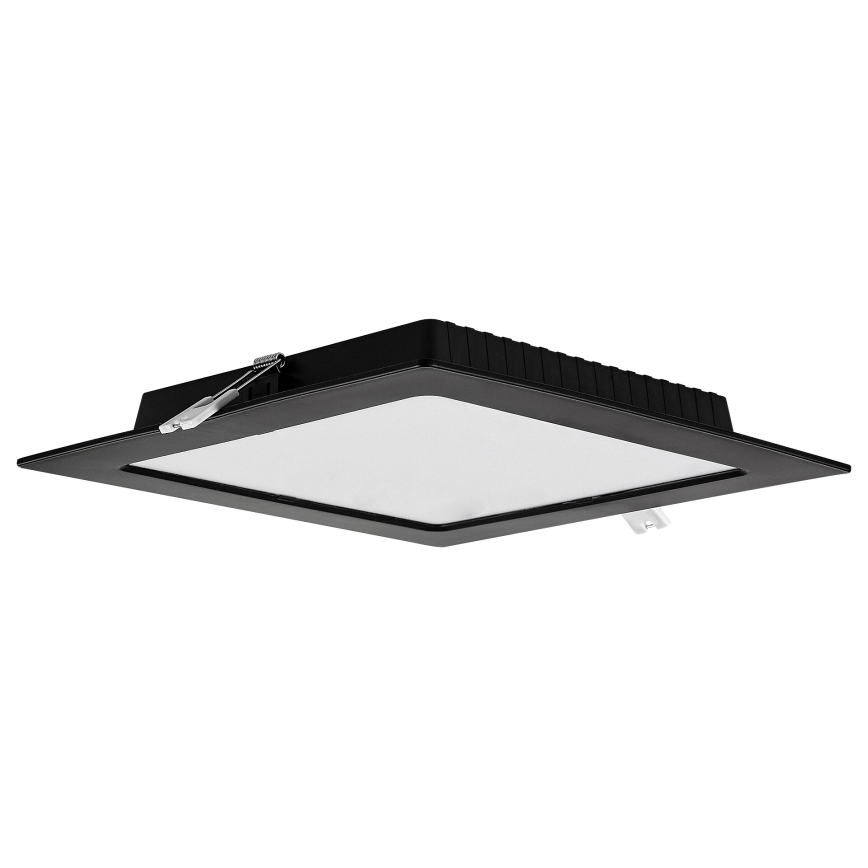 Rabalux - Foco de encastrar LED LED/18W/230V 22x22 cm preto