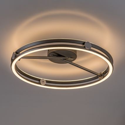 Rabalux - Candeeiro de tecto LED dimerizável LED/60W/230V 3000-6500K diâmetro 50 cm cinzento + controlo remoto