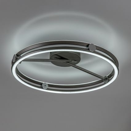 Rabalux - Candeeiro de tecto LED dimerizável LED/60W/230V 3000-6500K diâmetro 50 cm cinzento + controlo remoto