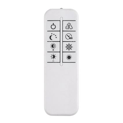 Rabalux - Luminária de teto LED dimerizável LED/34W/230V 3000-6500K Ø 51 cm + controlo remoto