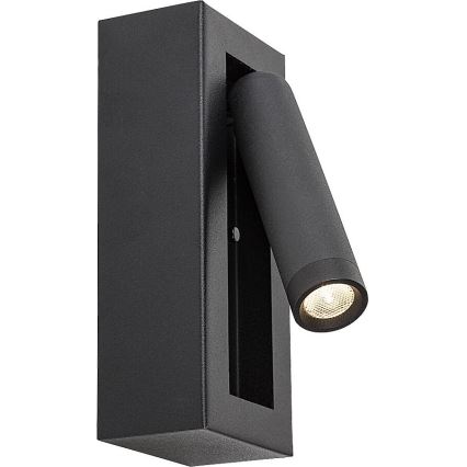 Rabalux - Foco de parede LED LED/4W/230V preto