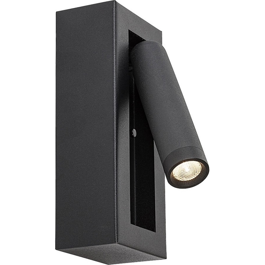 Rabalux - Foco de parede LED LED/4W/230V preto