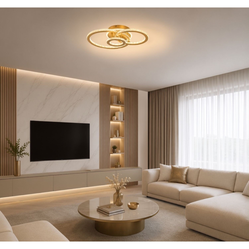 Rabalux - Candeeiro de teto LED dimerizável LED/40W/230V 3000-6500K + controlo remoto