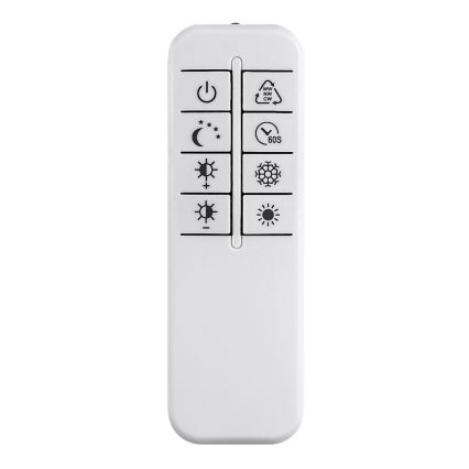 Rabalux - Candeeiro de teto LED dimerizável LED/40W/230V 3000-6500K + controlo remoto
