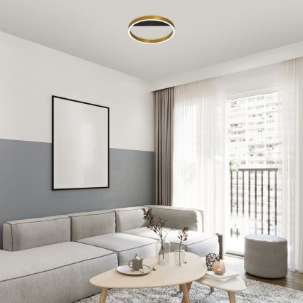 Rabalux - Candeeiro de tecto LED/20W/230V dourado Ø 40 cm