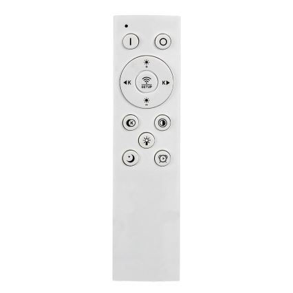Rabalux - Candeeiro de teto LED dimerizável 70W/230V 3000/4000/6000K preto + controlo remoto diâmetro 70 cm