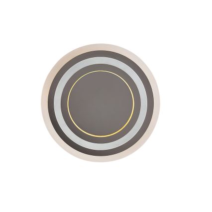 Rabalux - Plafon de teto LED dimável 56W/230V 3000/4000/6000K cromo fosco + controlo remoto Ø 45 cm