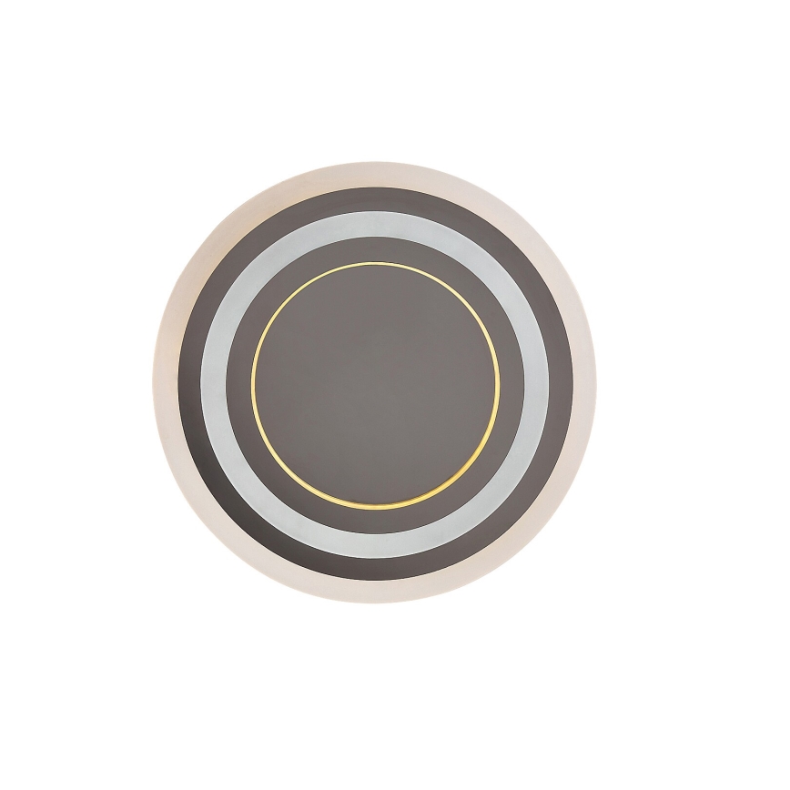 Rabalux - Plafon de teto LED dimável 56W/230V 3000/4000/6000K cromo fosco + controlo remoto Ø 45 cm