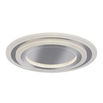 Rabalux - Plafon de teto LED dimável 56W/230V 3000/4000/6000K cromo fosco + controlo remoto Ø 45 cm