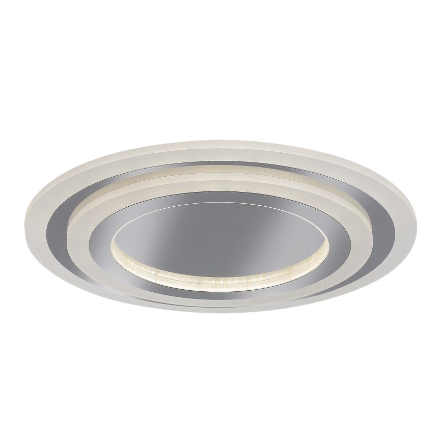 Rabalux - Plafon de teto LED dimável 56W/230V 3000/4000/6000K cromo fosco + controlo remoto Ø 45 cm