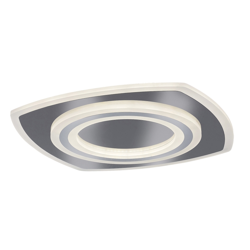 Rabalux - Plafon LED dimável LED/60W/230V 3000/4000/6000K cromado mate + controlo remoto 48x48 cm