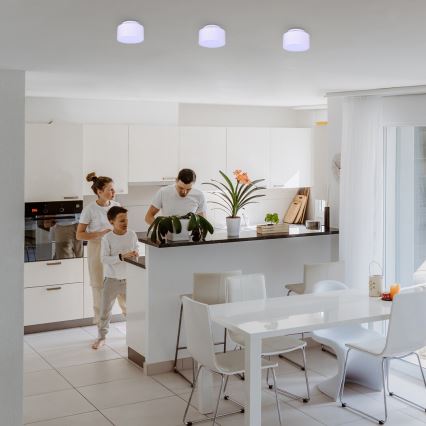 Rabalux - Candeeiro de tecto LED/24W/230V 3000K branco Ø 14 cm