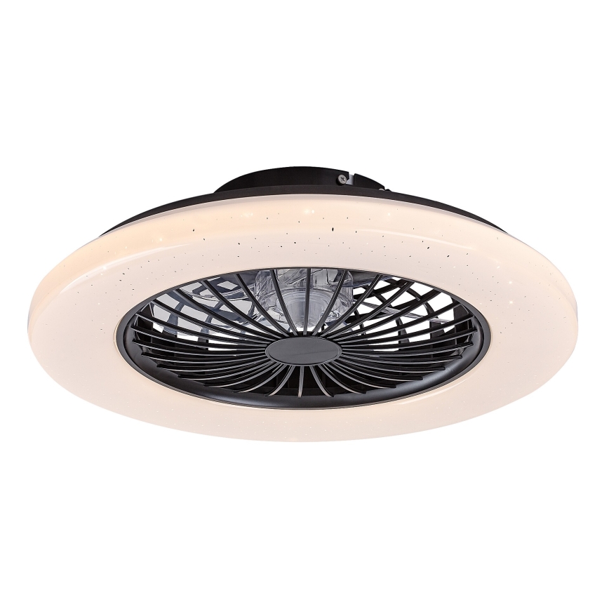 Rabalux - Luminária de teto LED regulável com ventilador LED/48W/230V 3000-6500K + controlo remoto
