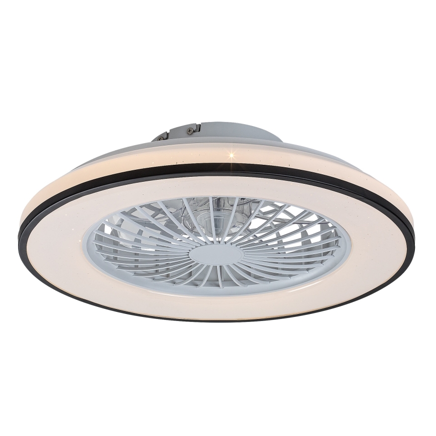 Rabalux - Luminária de teto LED regulável com ventilador LED/48W/230V 3000-6500K + controlo remoto