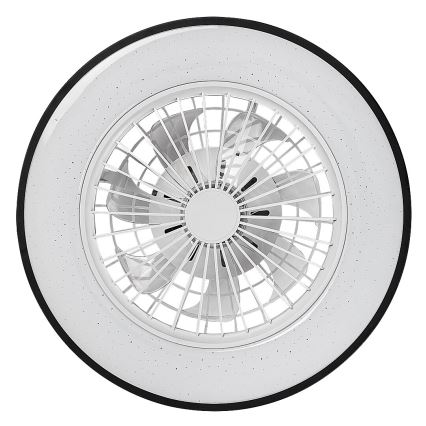 Rabalux - Luminária de teto LED regulável com ventilador LED/48W/230V 3000-6500K + controlo remoto