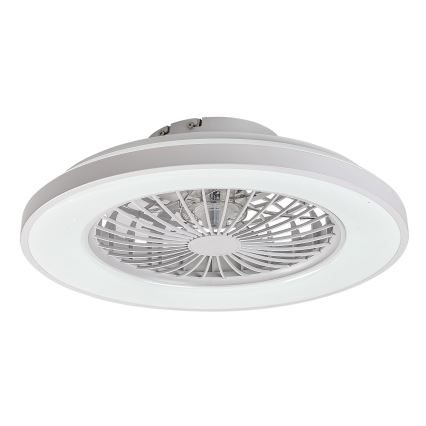 Rabalux - Luminária de teto LED regulável com ventilador LED/48W/230V 3000-6500K + controlo remoto