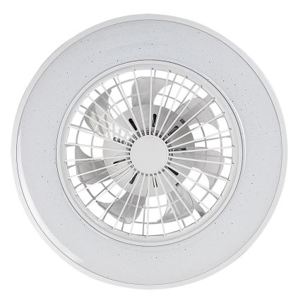 Rabalux - Luminária de teto LED regulável com ventilador LED/48W/230V 3000-6500K + controlo remoto