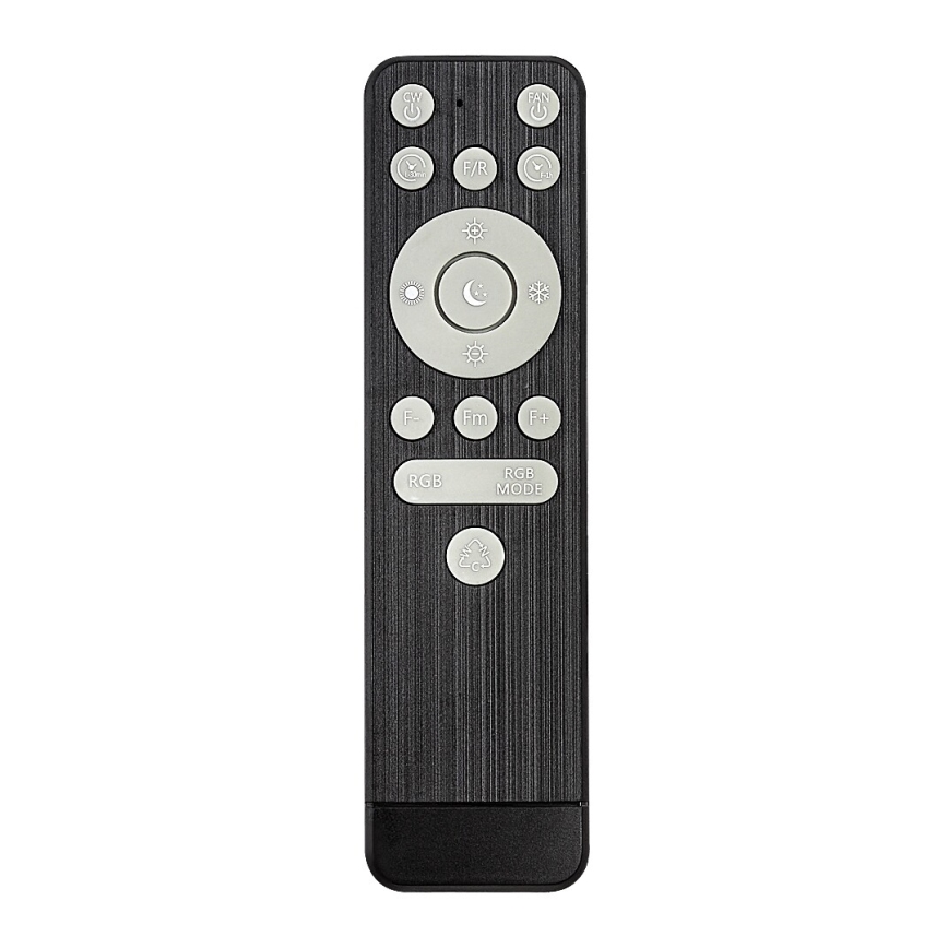 Rabalux - Luminária de teto LED RGB regulável com ventilador LED/48W/230V 3000-6500K + controlo remoto