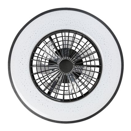 Rabalux - Luminária de teto LED regulável com ventilador LED/72W/230V 3000-6500K + controlo remoto