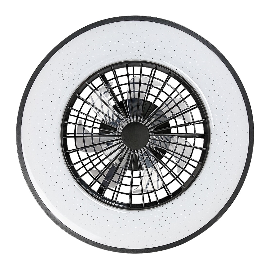 Rabalux - Luminária de teto LED regulável com ventilador LED/72W/230V 3000-6500K + controlo remoto