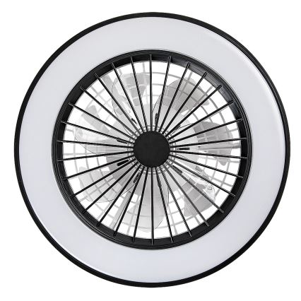 Rabalux - Iluminação de teto LED com regulação e ventoinha LED/40W/230V 3000/4000/6000K Wi-Fi + comando
