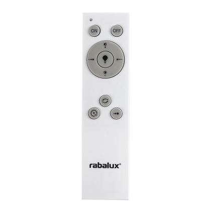 Rabalux - Luminária de teto LED regulável LED/48W/230V 3000-6500K diâmetro 49,5 cm + controlo remoto