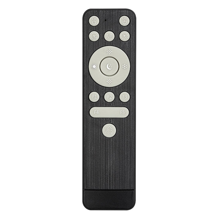 Rabalux - Candeeiro de teto LED regulável com ventilador LED/24W/230V 3000-6500K + controlo remoto