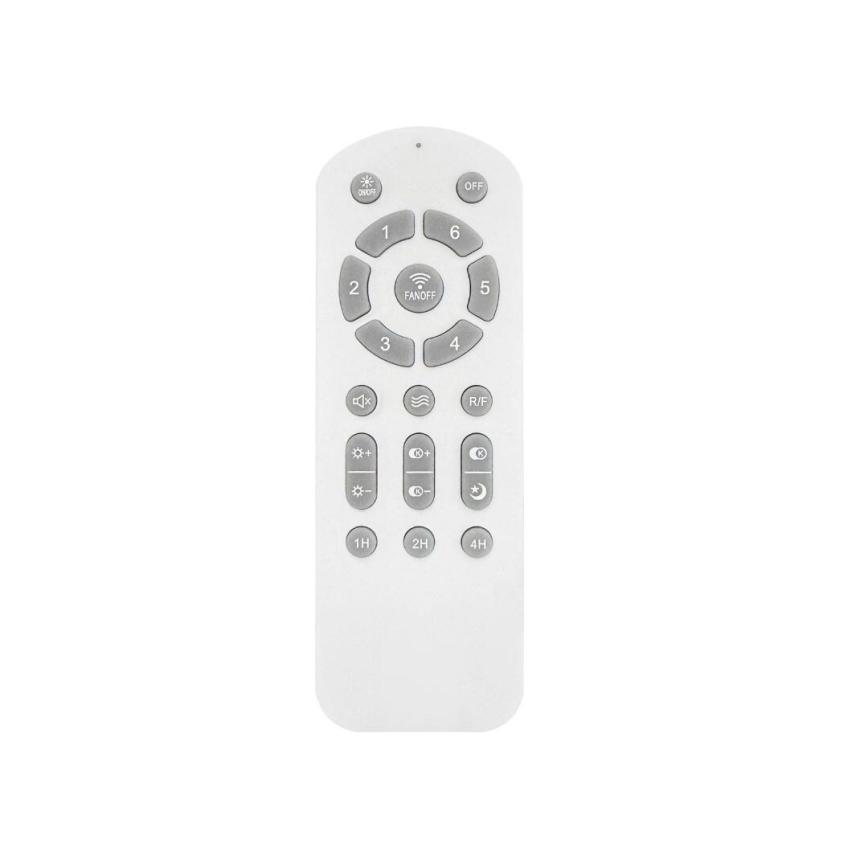 Rabalux - Candeeiro de teto LED dimerizável com ventilador LED/60W/230V 3000-6500K + comando remoto