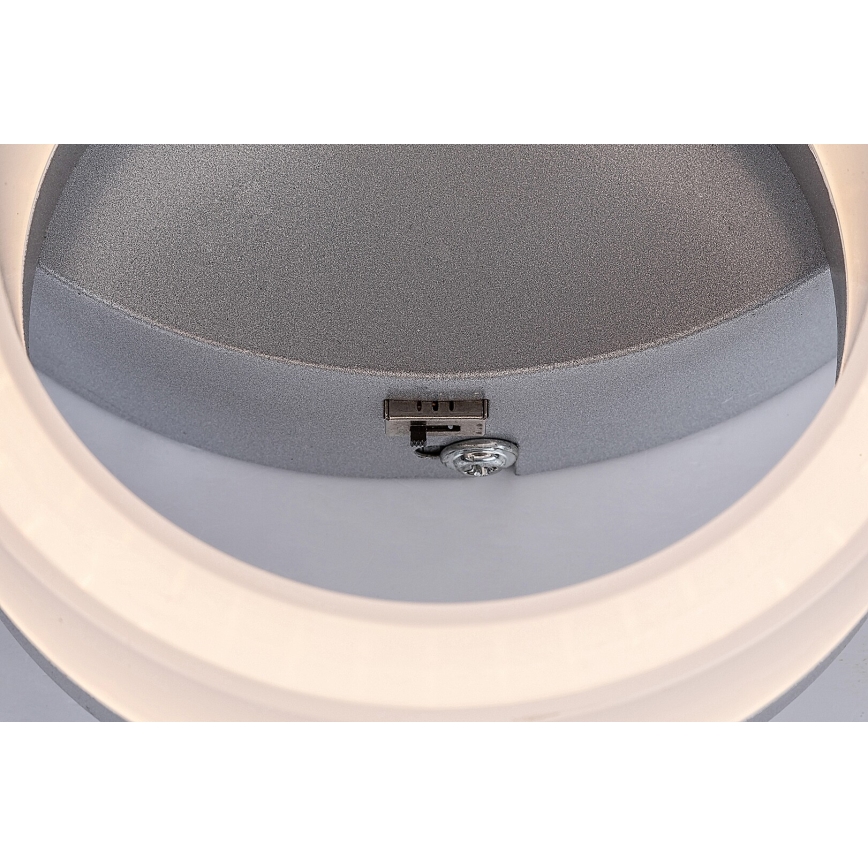 Rabalux - Candeeiro de teto LED/24W/230V 3000/4000/6500K 38x51 cm cromo mate