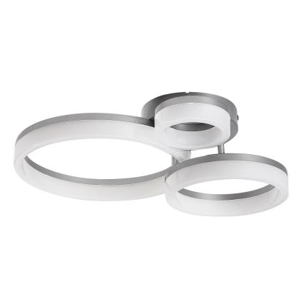 Rabalux - LED Candeeiro de tecto LED/24W/230V 3000/4000/6500K 38x51 cm cromo fosco