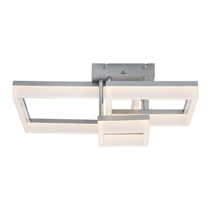 Rabalux - Iluminação de teto LED LED/22W/230V 3000/4000/6500K cromado mate 47x47 cm