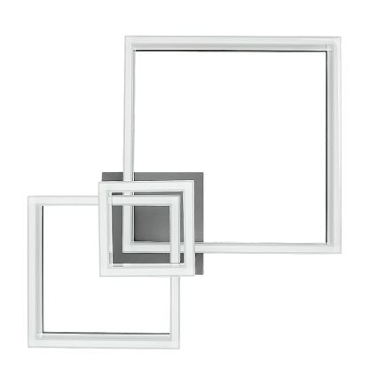 Rabalux - Iluminação de teto LED LED/22W/230V 3000/4000/6500K cromado mate 47x47 cm