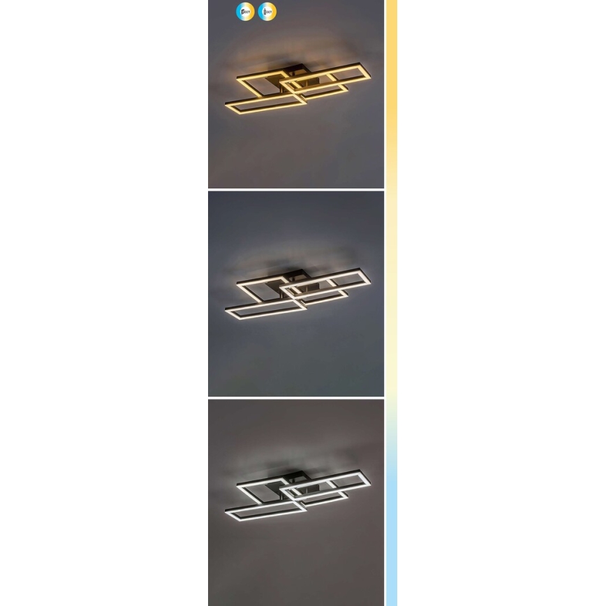 Rabalux - Luminária de teto LED dimerizável LED/40W/230V 3000-6500K 35x70 cm + controlo remoto