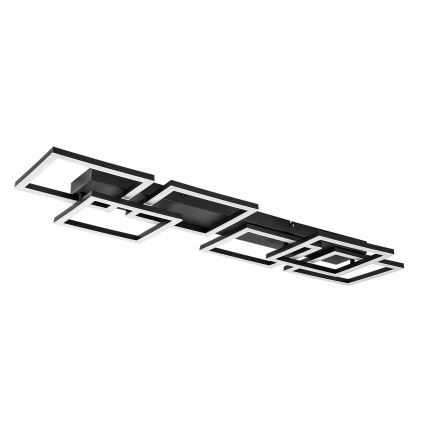 Rabalux - Candeeiro de teto LED dimerizável LED/40W/230V 3000-6500K 33x100 cm preto + controlo remoto