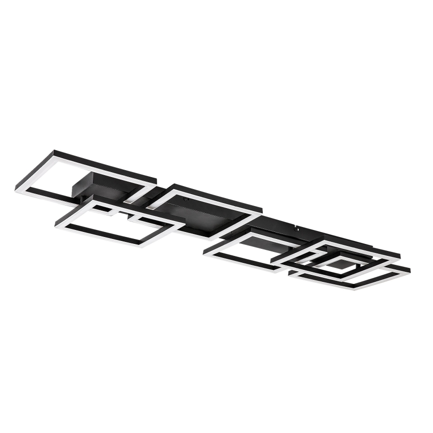 Rabalux - Candeeiro de teto LED dimerizável LED/40W/230V 3000-6500K 33x100 cm preto + controlo remoto