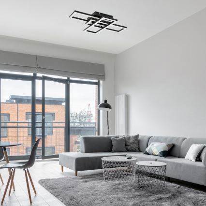 Rabalux - Candeeiro de teto LED dimerizável LED/40W/230V 3000-6500K + controlo remoto 35x50 cm